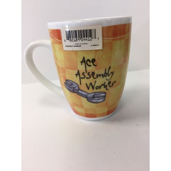 History & Heraldry Fine Porcelain Coffee Tea Mug "Assembly Worker" - Picture 3 of 7